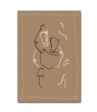 "With Love" - Limited Edition (brown variant)